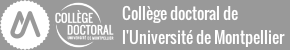 Collège doctoral Université de Montpellier Logo